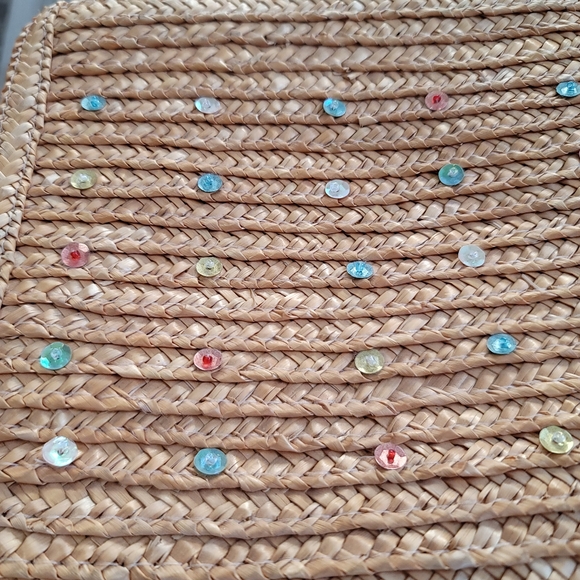 Woven Stackable Nesting Baskets Pair - Picture 3 of 9
